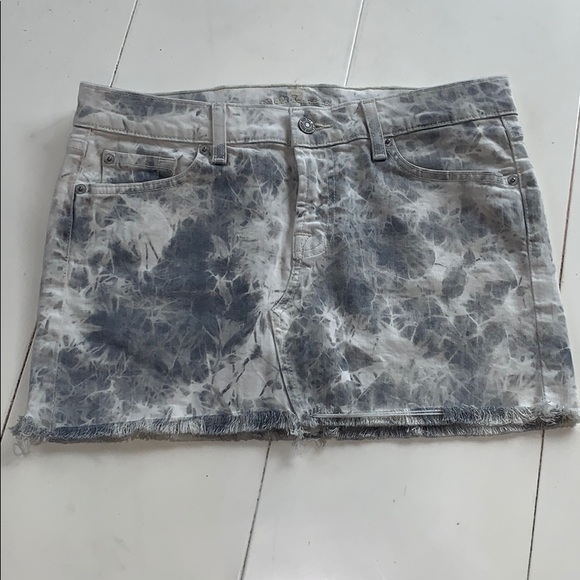 7 For All Mankind Dresses & Skirts - Seven For All Man Kind Denim Mini Skirt